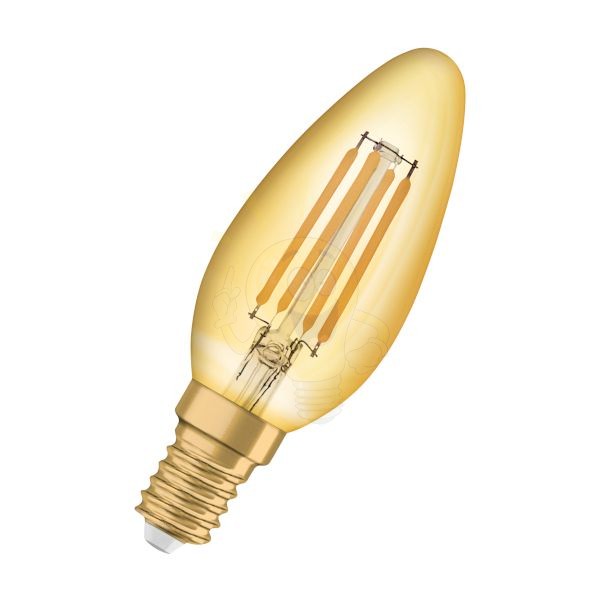 OSRAM Vintage gyertya alakú izzó   230V E14 LED EQ35  2400K