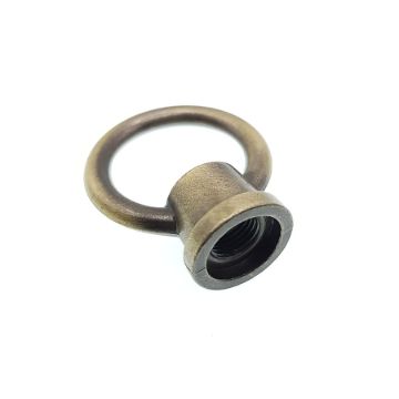 Lámpa tartógyűrű antik bronz - belső menetes 25mm