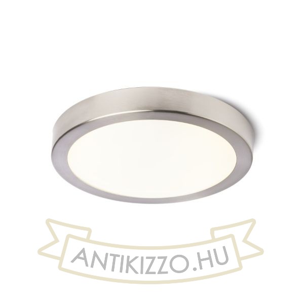 BARRY LED mennyezeti lámpa  matt nikkel 230V LED 12W IP44  3000K