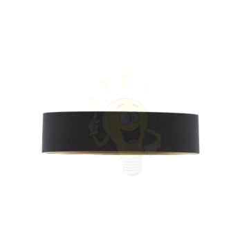 CASUAL 90/22 lámpabúra  Polycotton fekete/fehér PVC  max. 23W