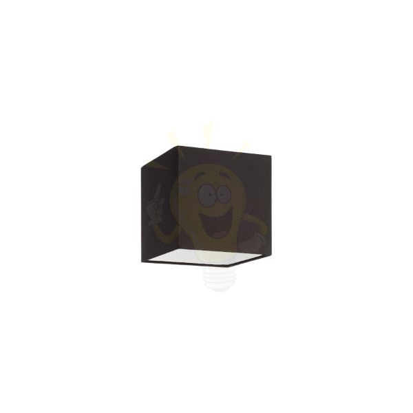 TEMPO 15/15 lámpabúra Polycotton fekete/fehér PVC max. 28W