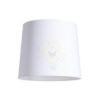 CONNY 35/30 állólámpa búra Polycotton fekete/fehér PVC max. 23W