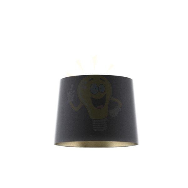 ASPRO 40/30 lámpabúra Polycotton fekete/fehér PVC max. 23W