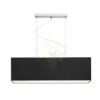 LOPE 80/23 lámpabúra  Polycotton fekete/fehér PVC  max. 23W