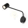 FILIP karos fekete  230V LED GU10 5W