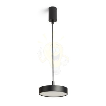 ARETHA I függőlámpa fekete  230V LED 12W  3000K