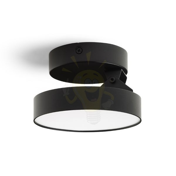 ARETHA felületre szerelhető fekete  230V LED 12W  3000K