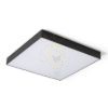 LARISA SQ 60 DIMM mennyezeti lámpa fekete 230V LED 100W 3000K 4000K 6500K