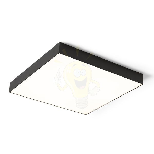 LARISA SQ 60 DIMM mennyezeti lámpa fekete 230V LED 100W 3000K 4000K 6500K