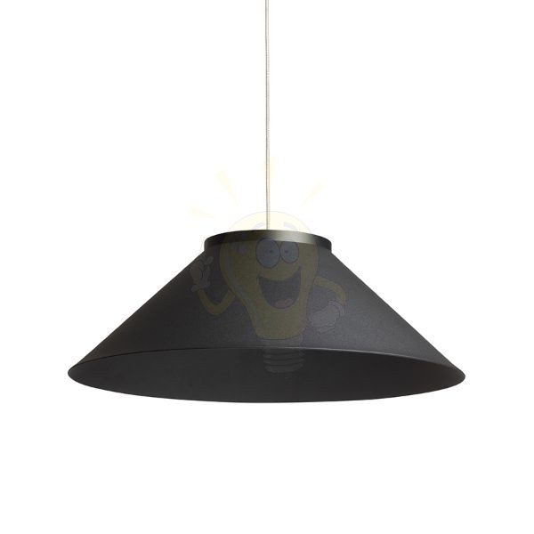 SFERA 36/12 lámpabúra fekete fém 