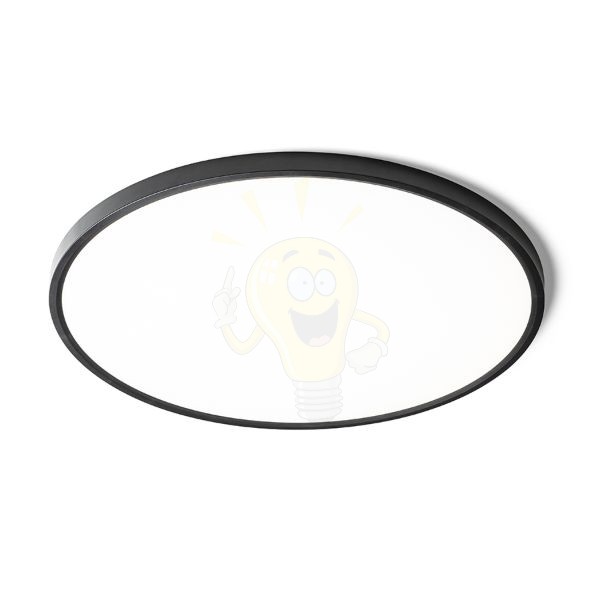 LANA 60 felületre szerelhető fekete műanyag 230V LED 50W  3000K 4000K 6000K