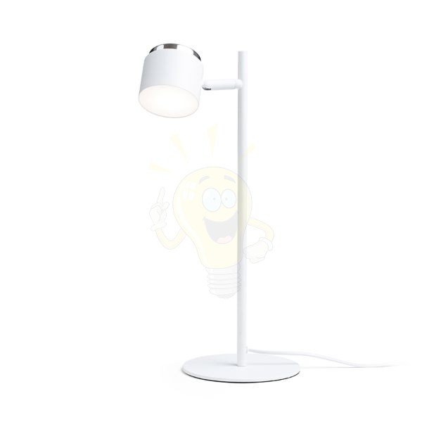NOVA asztali lámpa fehér króm/tej akril 230V LED 4.2W 3000K