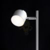 NOVA asztali lámpa fehér króm/tej akril 230V LED 4.2W 3000K