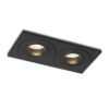 GALO II süllyesztett lámpa fekete 230V LED GU10 9W IP65