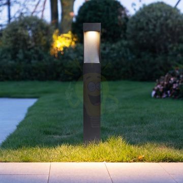TORIN 60 kültéri állólámpa – fekete bollard LED lámpa