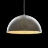 GLADYS 40 függő lámpa fehér/fehér 230V LED E27 30W