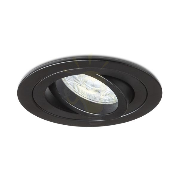 PASADENA GU10 R  süllyesztett lámpa fekete  230V LED GU10 7W