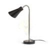 ANIKA asztali lámpa matt fekete matt nikkel 230V LED E27 15W