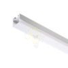 LED PROFILE D felületre szerelhető 1m  alumínium/tej akril 