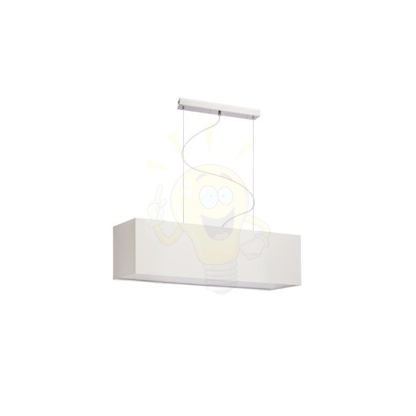 LOPE 80/23 lámpabúra  Polycotton fehér/fehér PVC  max. 23W