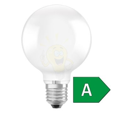 OSRAM ULTRA ECONOMY 210lm/W Globe 95   matt 230V E27 LED EQ60  3000K