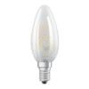 OSRAM Retrofit gyertya alakú matt 230V E14 LED EQ25 2700K
