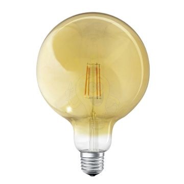 OSRAM SMART+ Globe 125 WiFi Vintage borostyán 230V E27 LED EQ53 2400K