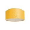 DOUBLE 55/30 lámpabúra Polycotton fekete/fehér PVC max. 23W