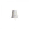 CONNY 25/30 asztali lámpaernyő Polycotton fekete/fehér PVC max. 23W