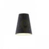CONNY 25/30 asztali lámpaernyő Polycotton fekete/fehér PVC max. 23W