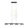 ARETHA IV függőlámpa fekete  230V LED 4x12W  3000K