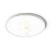 LANA 40 felületre szerelhető fehér műanyag 230V LED 32W  3000K 4000K 6000K