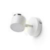NOVA I fali lámpa fehér króm/tej akril 230V LED 4.2W 3000K