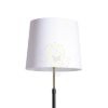 EMMETT állólámpa talapzat fekete antikolt sárgaréz 230V LED E27 15W