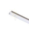 LED PROFILE G felületre szerelhető 1m fehér matt akrilát/alumínium 