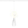 BELLINI L E14 függő lámpa, egyáramkörös sínre függesztéshez fehér tiszta üveg 230V LED E14 15W