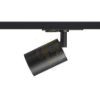 DUDE egyfázisú áramkörös sínre fekete  230V LED GU10 9W