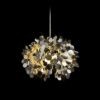 CONFETTI függő lámpa  krómozott fólia 230V LED E27 15W