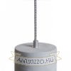 BURTON függő lámpa  beton 230V LED E27 11W