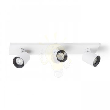 KENNY III felületre szerelhető fehér/fekete  230V LED GU10 3x8W