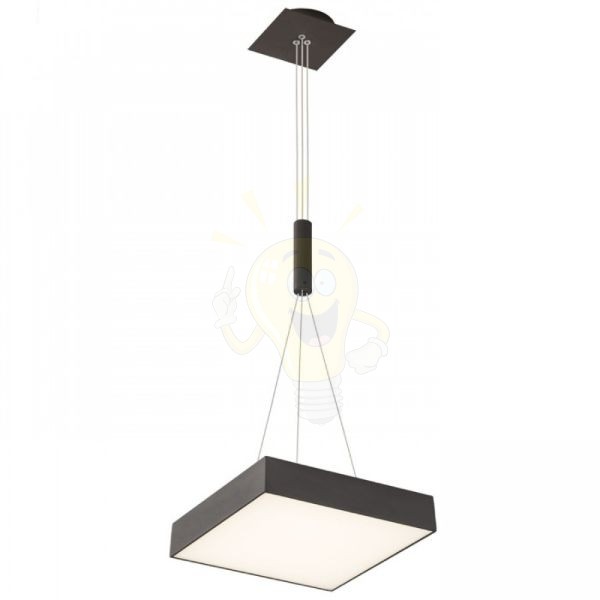 LARISA SQ 30 függő lámpa fekete 230V LED 30W 3000K