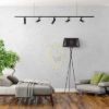 BAHIA háromfázisú áramkörös sínre fekete  230V LED 28W 38°  3000K