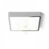 HUE SQ 22 mennyezeti lámpa fekete króm 230V LED 24W 3000K