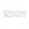 PASADENA GU10 SQ II süllyesztett lámpa fehér  230V LED GU10 2x7W