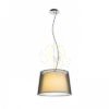 ESPLANADE függő lámpa átlátszó fekete/fehér króm 230V LED E27 15W