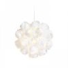 COCO függő lámpa  fehér PVC 230V LED E27 15W