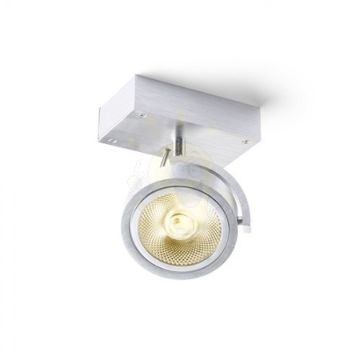 KELLY I fali lámpa  szálcsiszolt alumínium 230V LED G53 15W