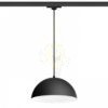 MONROE 30 háromfázisú áramkörös sínre matt fekete/fehér  230V LED E27 11W