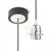 HEX függesztő készlet FEKA+FEK/FEHK+KF+FEHF1   230V LED E27 15W