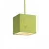 TEMPO 15/15 lámpabúra  Chintz lime/fehér PVC  max. 28W